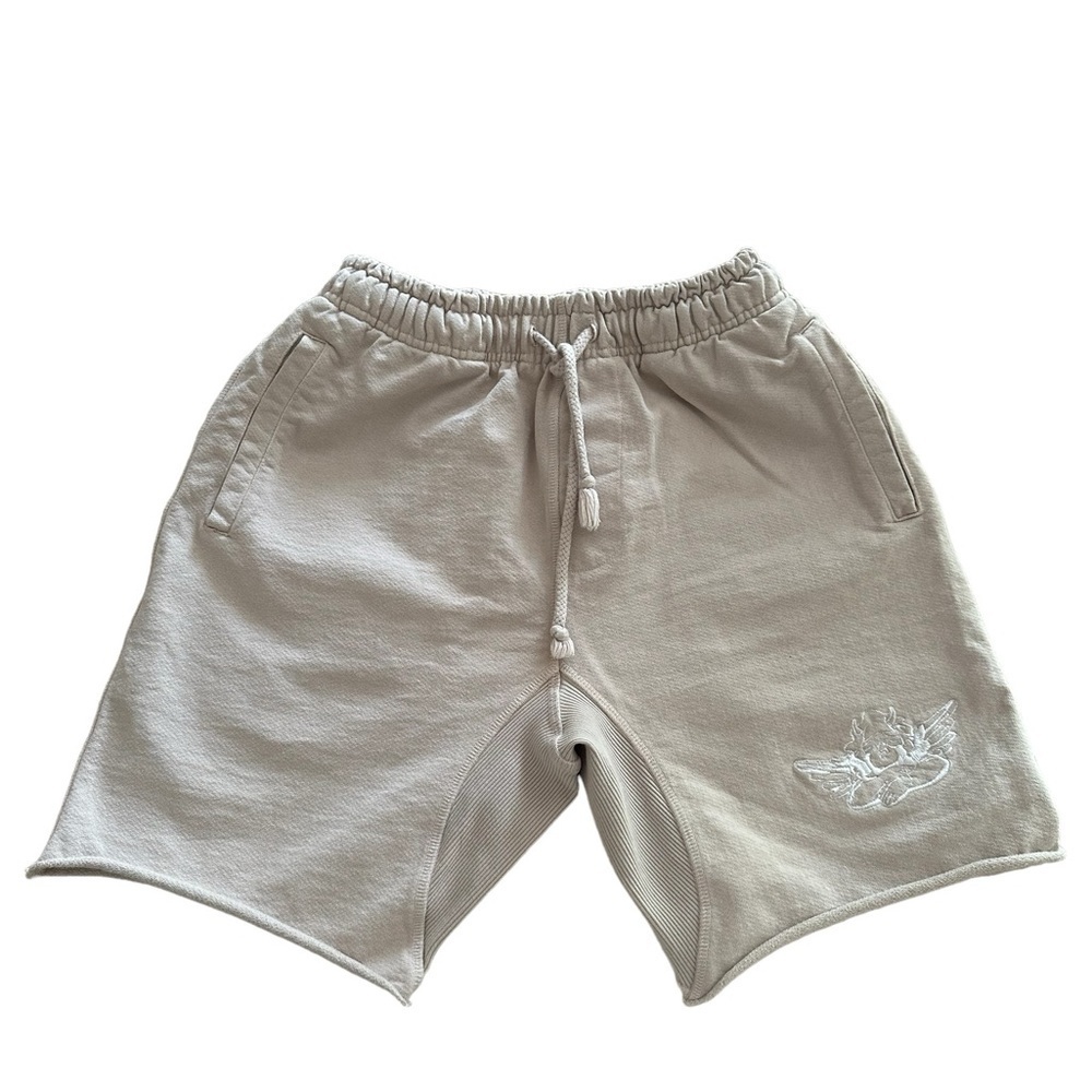 Boys Lie Inside Out Sweat Shorts Beige Size M street wear boys lie merch